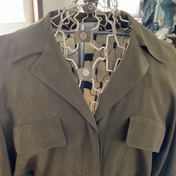 Annalisa vintage silk shirtwaist dress - Picture 3 of 7